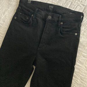 Citizens of Humanity Cara Cigarette Ankle - Black